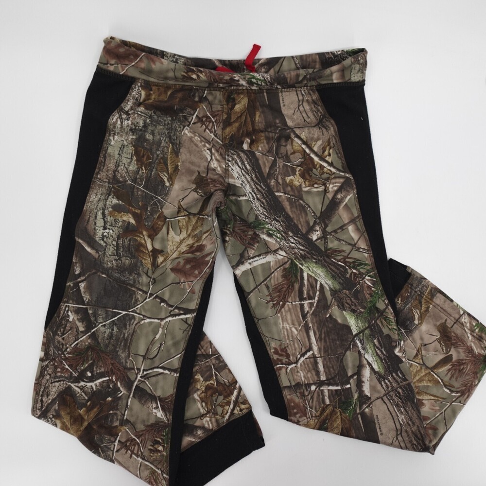 AGO Pants Womens Extra Large Camouflage Jogger Straight Leg Cotton Relaxed
